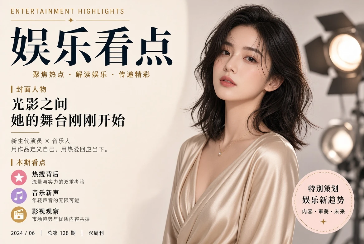 娱乐看点栏目主题图