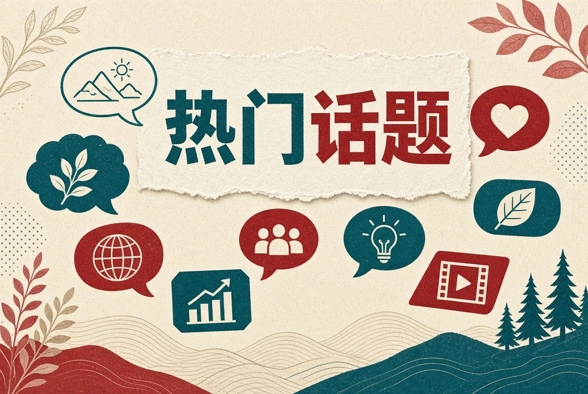 热门话题栏目主题图